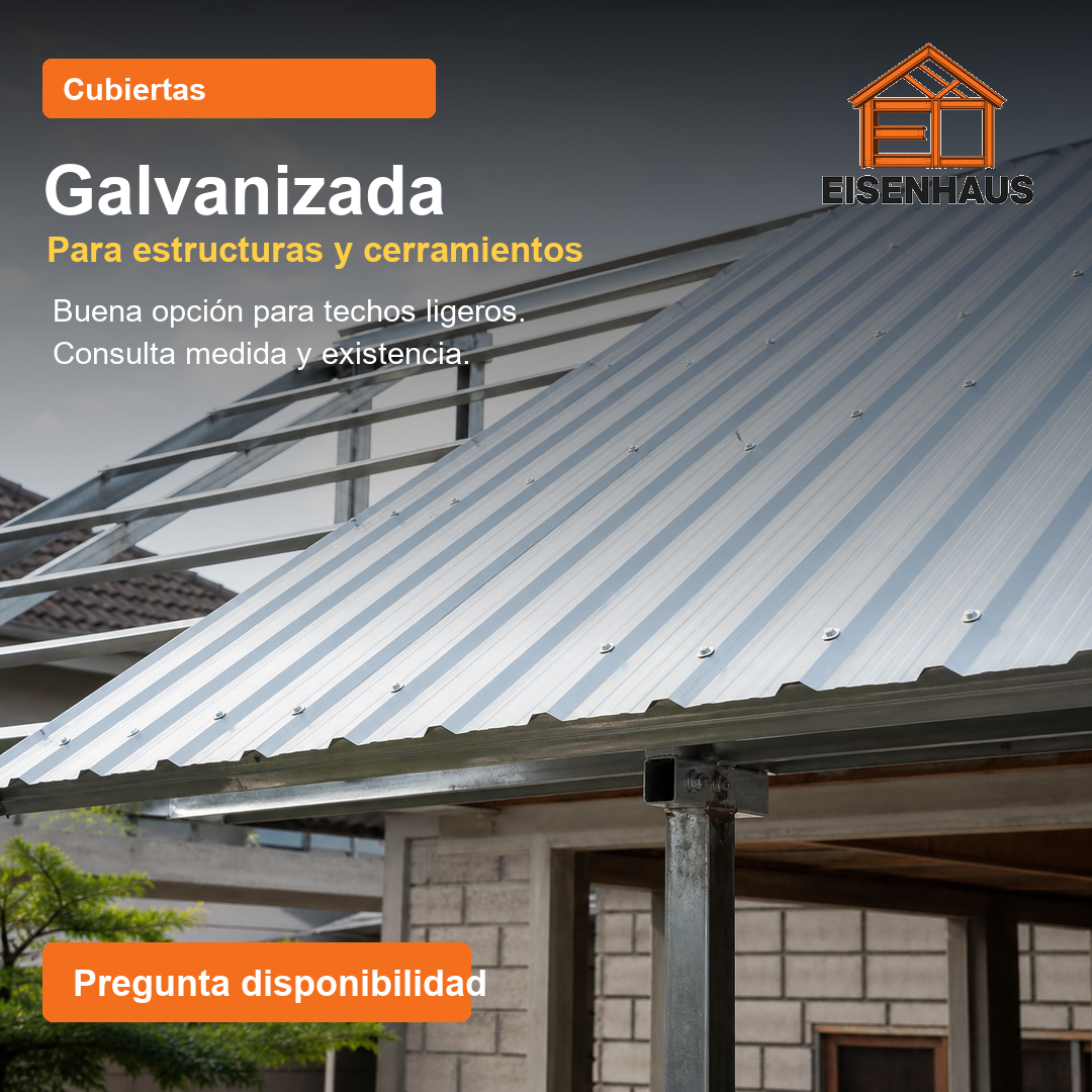 Galvanizada para estructuras y cerramientos