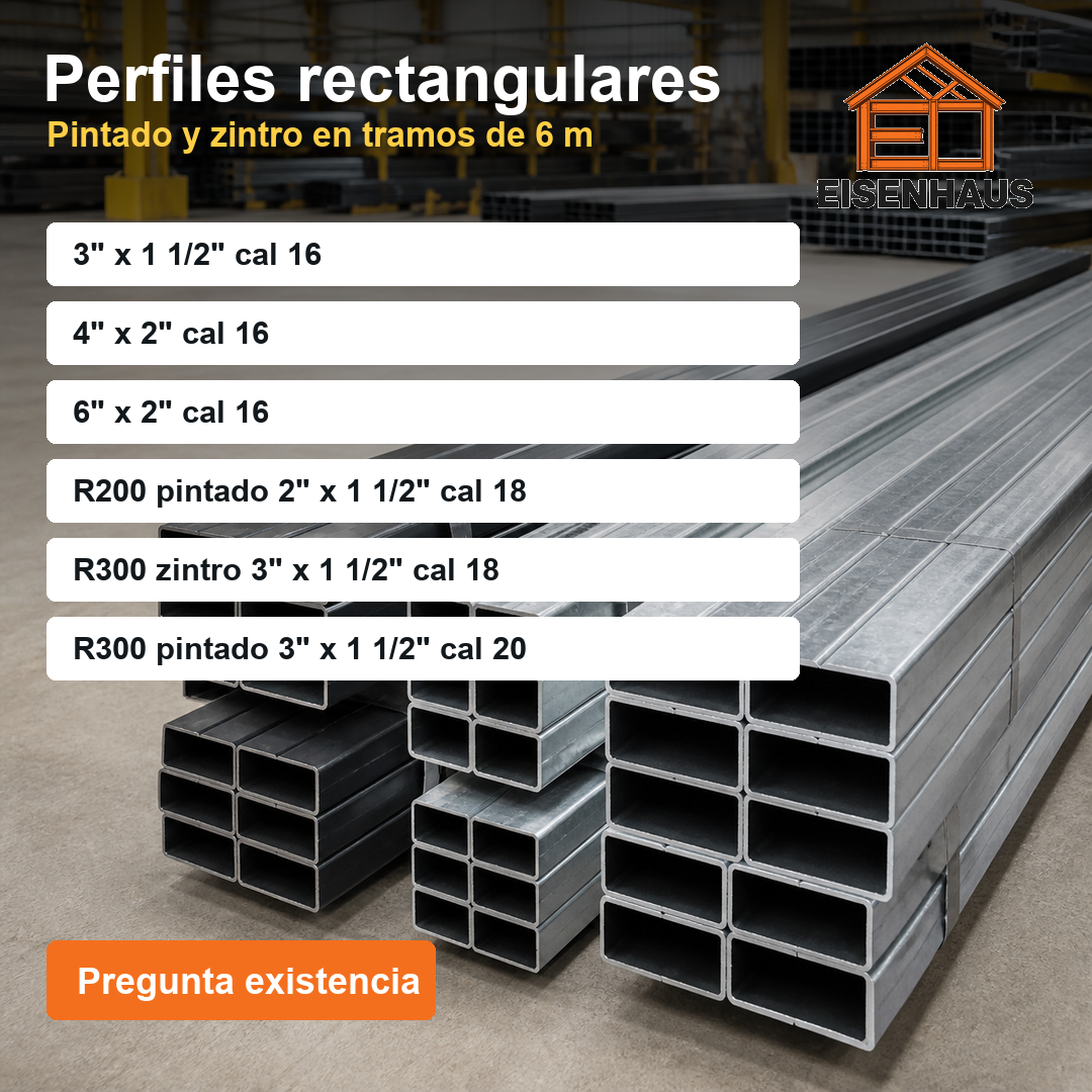 Perfiles rectangulares