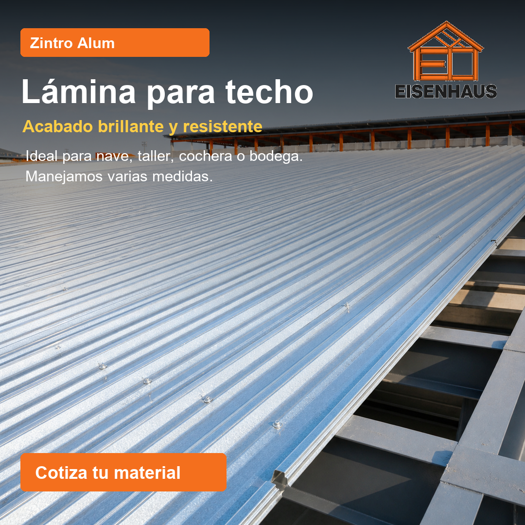 Zintro Alum para techo